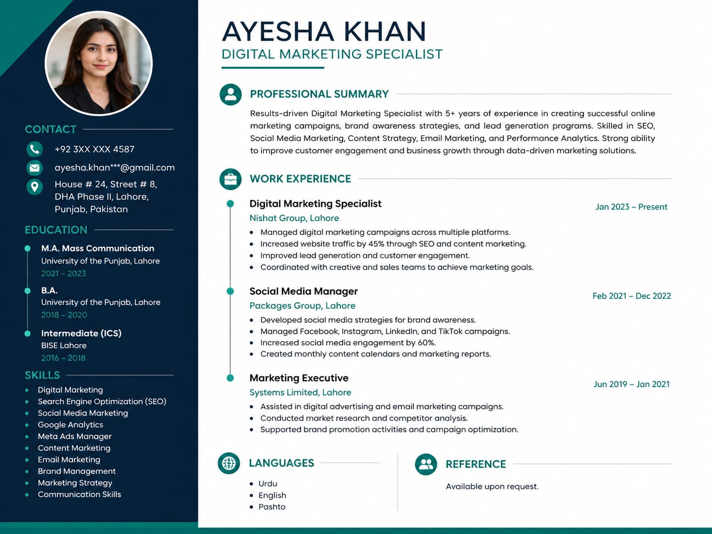 Professional ATS-Friendly Resume Project