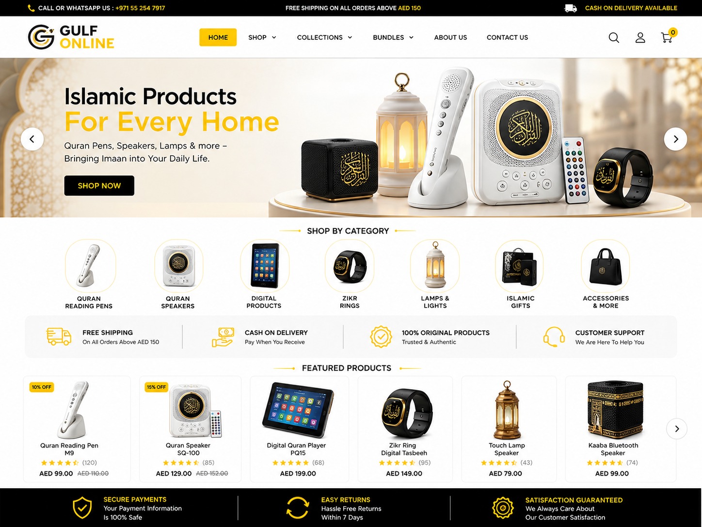 Dubai E-Commerce Portfolio Project
